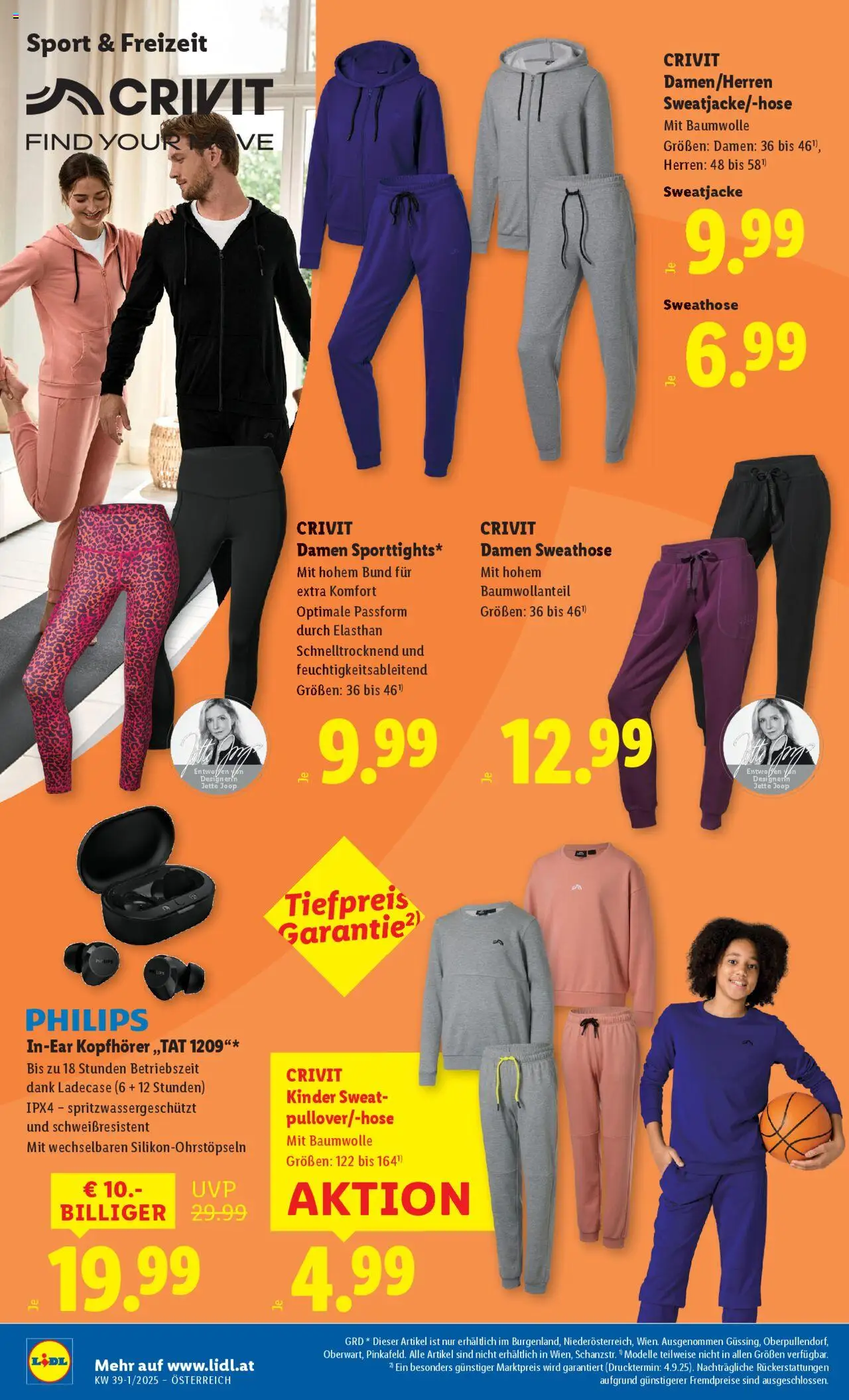 Lidl Flugblatt - Wien, Eisenstadt, Mattersburg gültig ab 18.09.2025 | Seite: 32 | Produkte: Kopfhörer