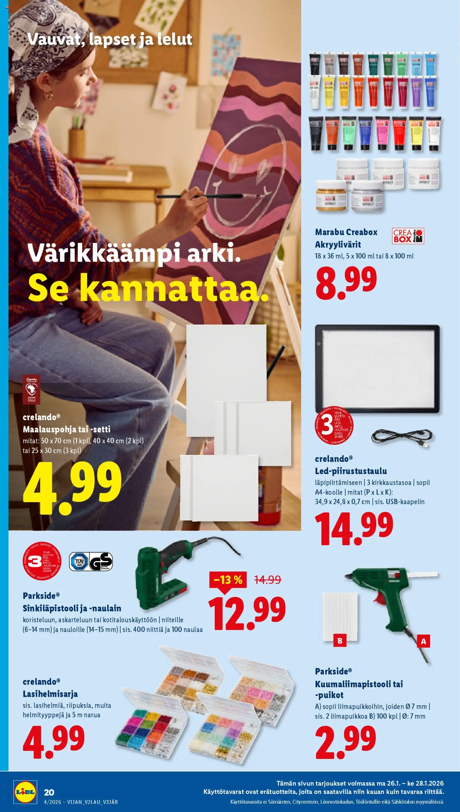 Lidl tarjoukset - Rovaniemi – voimassa 22.01.2026 alkaen | Sivu: 26