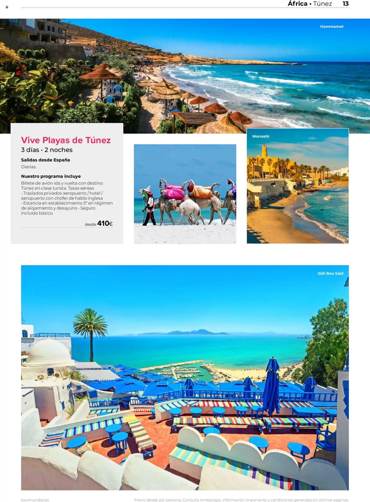 Viajes El Corte Inglés Africa y Oriente Medio │ válido desde el 01.01.2025 | Página: 13