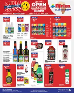 Africa Cash & Carry specials catalogue – valid from 23.04.2026 | Page: 29 | Products: Radiator, Carpet, Fish, Degreaser