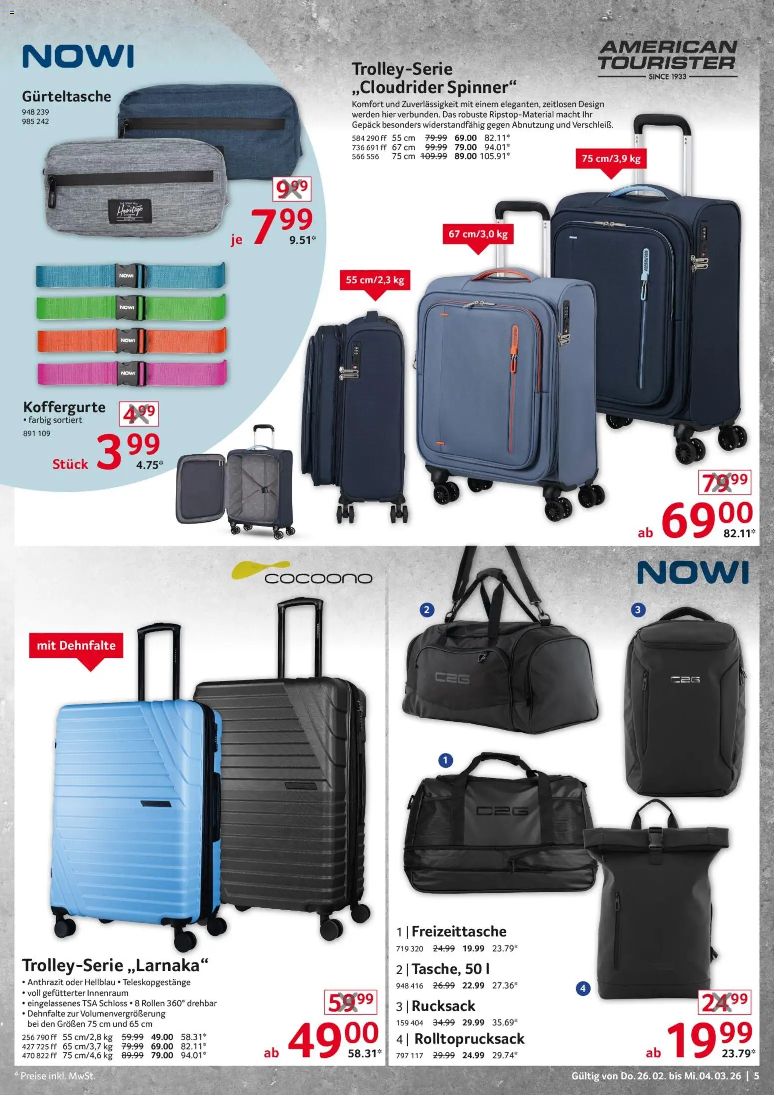 Selgros  Non Food – gültig ab 26.02.2026 | Seite: 5 | Produkte: Rucksack