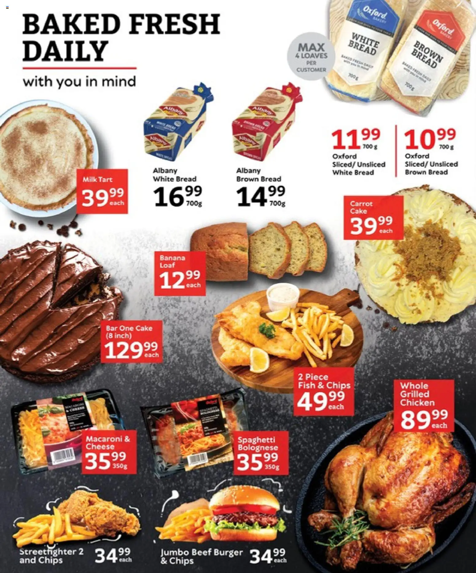 New Oxford Freshmarket catalogue – valid from 15.04.2026 | Page: 11 | Products: Milk, Cheese, Bread, Chips
