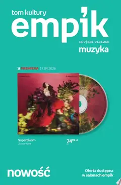 Pogląd oferty "Empik promocje - Tom kultury Muzyka" - ważna od 08.04.2026