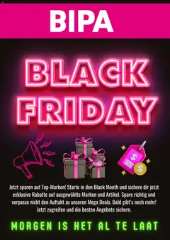 Bipa - Black Friday ab 06.11.2025 gültig