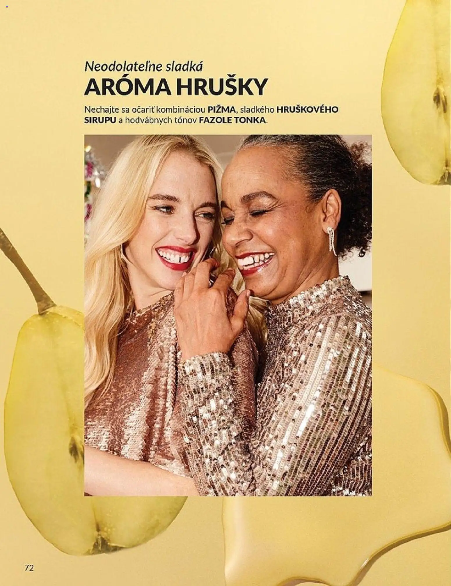 Nové Avon akcie – leták je platný od 01.04.2026 | Strana: 72 | Produkty: Hrušky