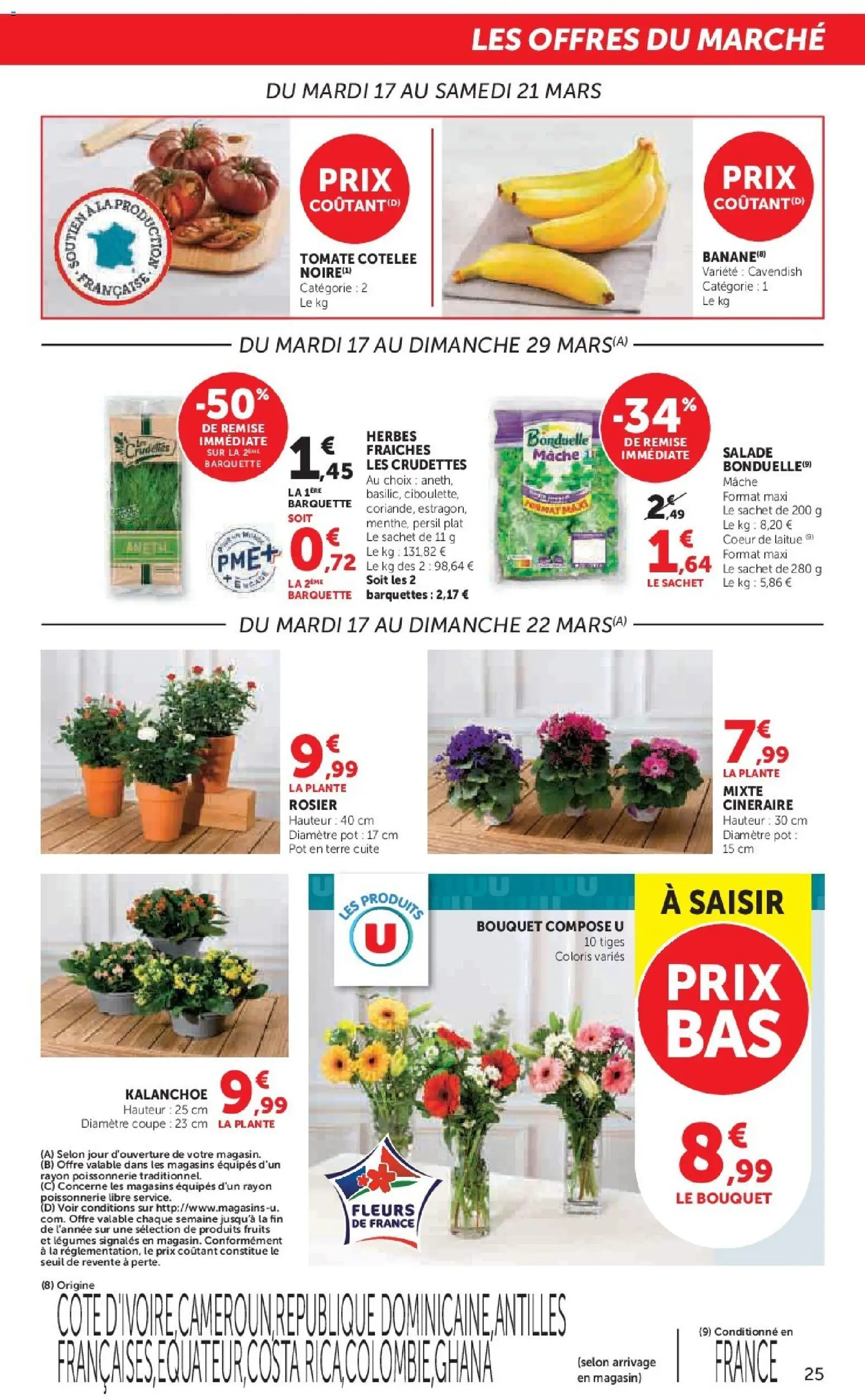 {H1} | Page: 25 | Produits: Rosier, Mâche, Persil, Poissonnerie