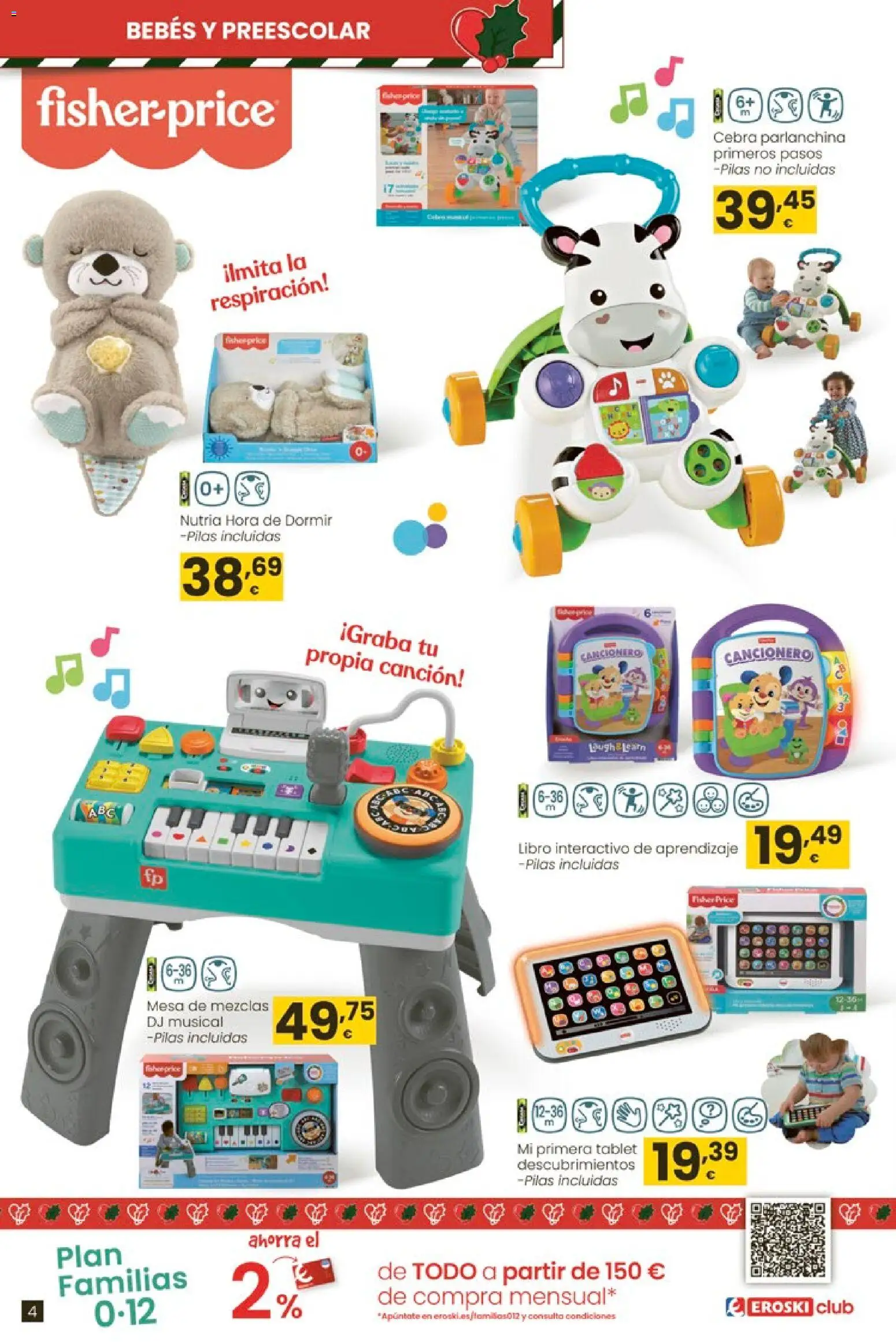 Eroski - Juguetes │ válido desde el 06.11.2025 | Página: 4 | Productos: Tablet, Mesa