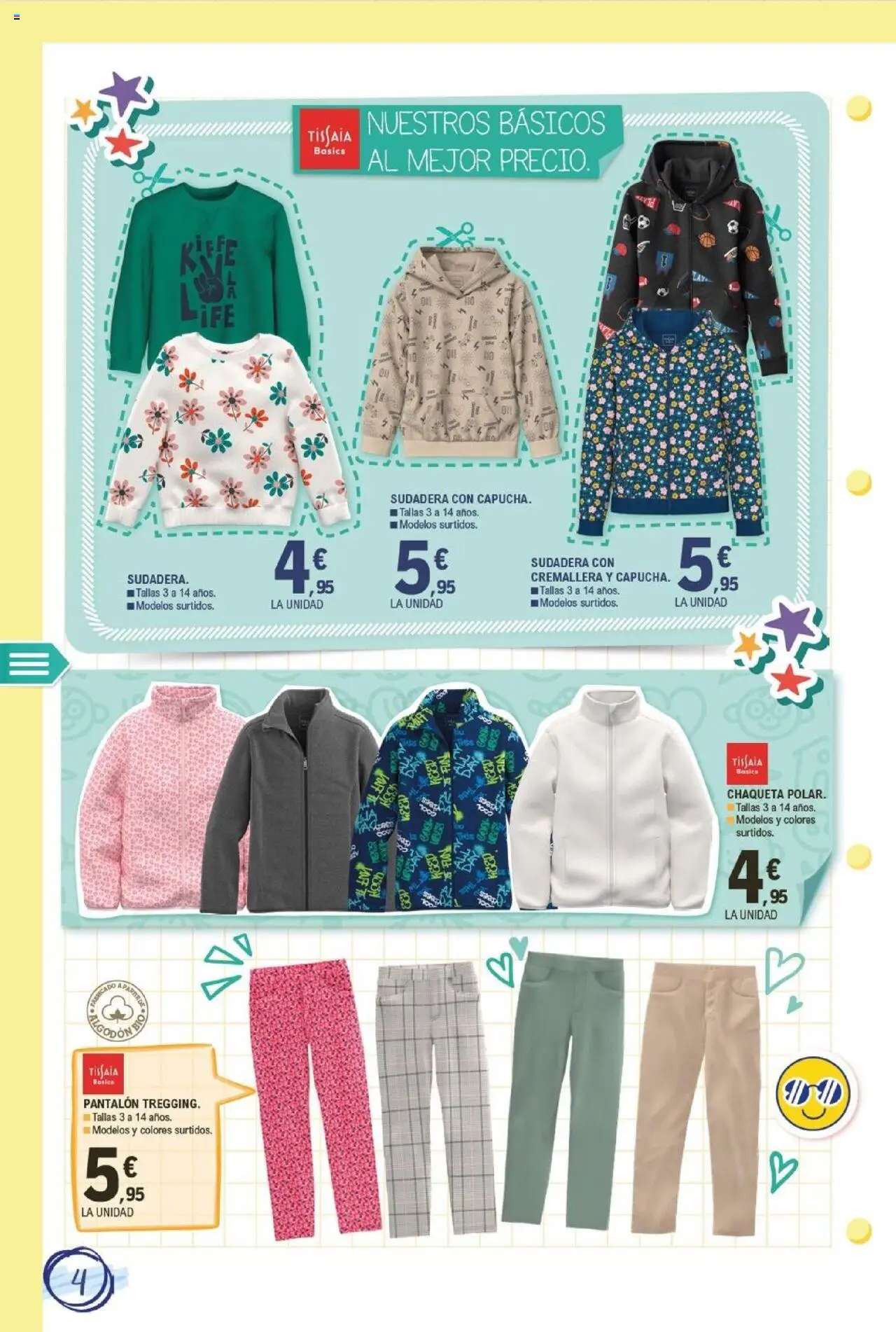 E.Leclerc folleto │ válido desde el 11.08.2025 | Página: 4 | Productos: Sudadera, Chaqueta
