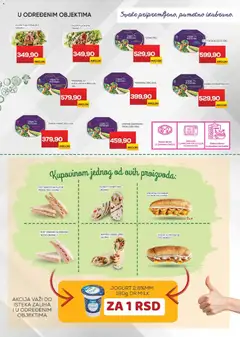 Medius katalog - pregled Medius kataloga - važi od 24.02.2026 | Strana: 10 | Proizvode: Salata, Šampinjoni, Jogurt, Pirinač