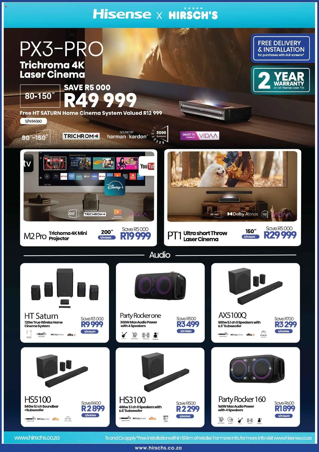 Hirsch's Specials │ valid from 28.08.2025 | Page: 10 | Products: Audio, TV, Soundbar, Subwoofer