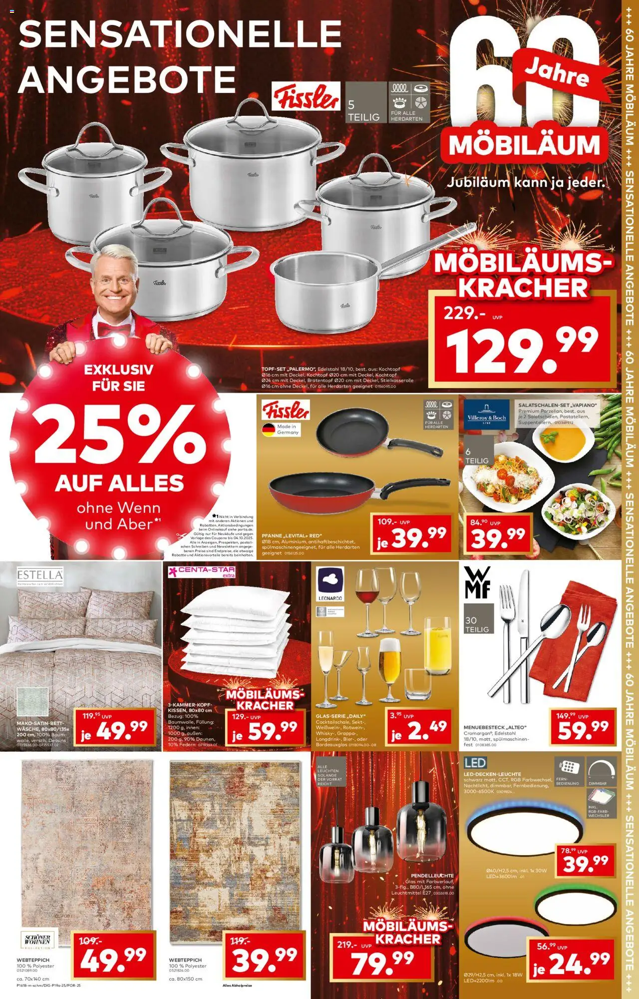 Porta! Prospekt 	 – gültig ab 28.09.2025 | Seite: 1 | Produkte: Rotwein, Sekt