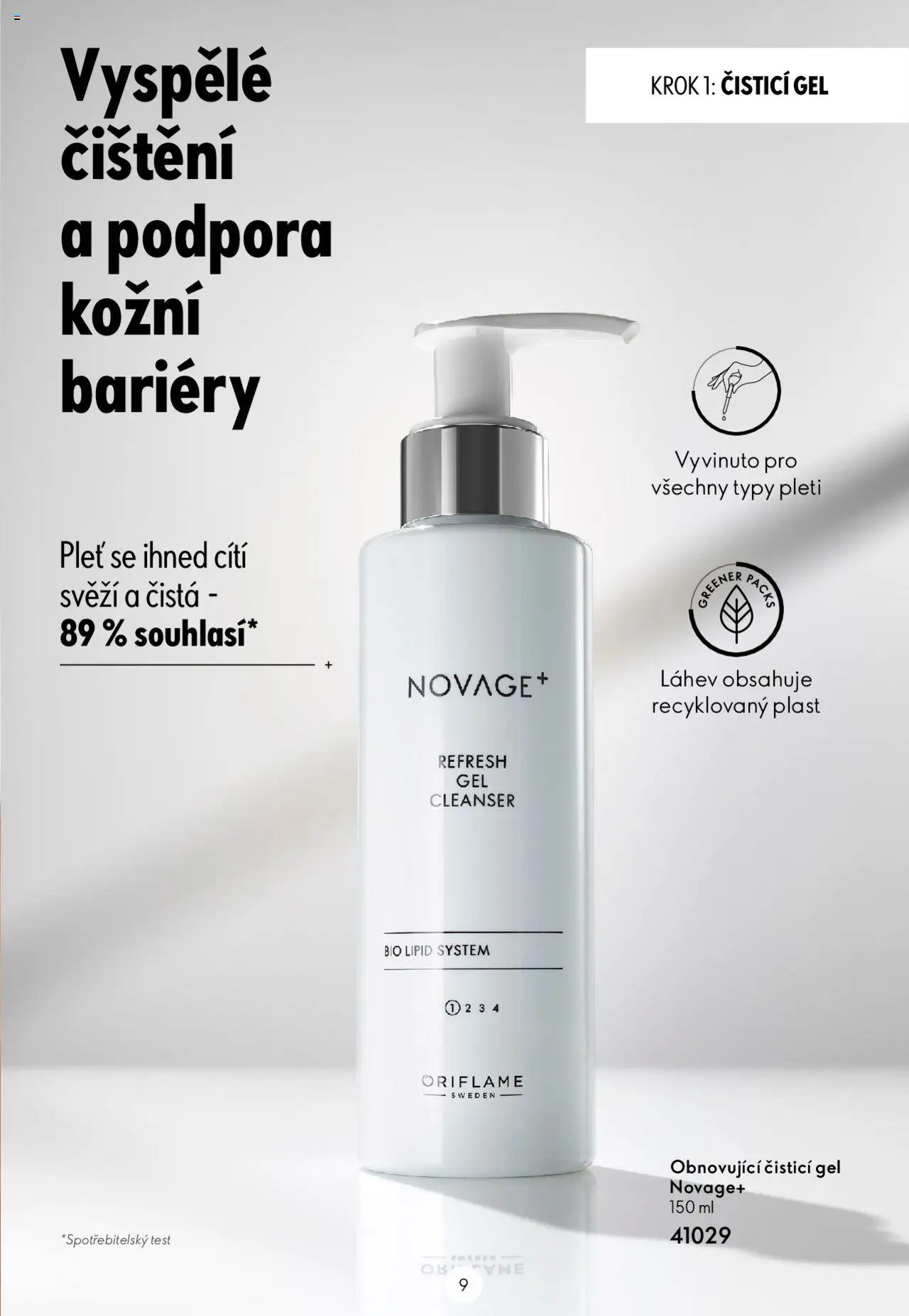 Oriflame katalog Novage+ od 23.04.2024 | Strana: 9