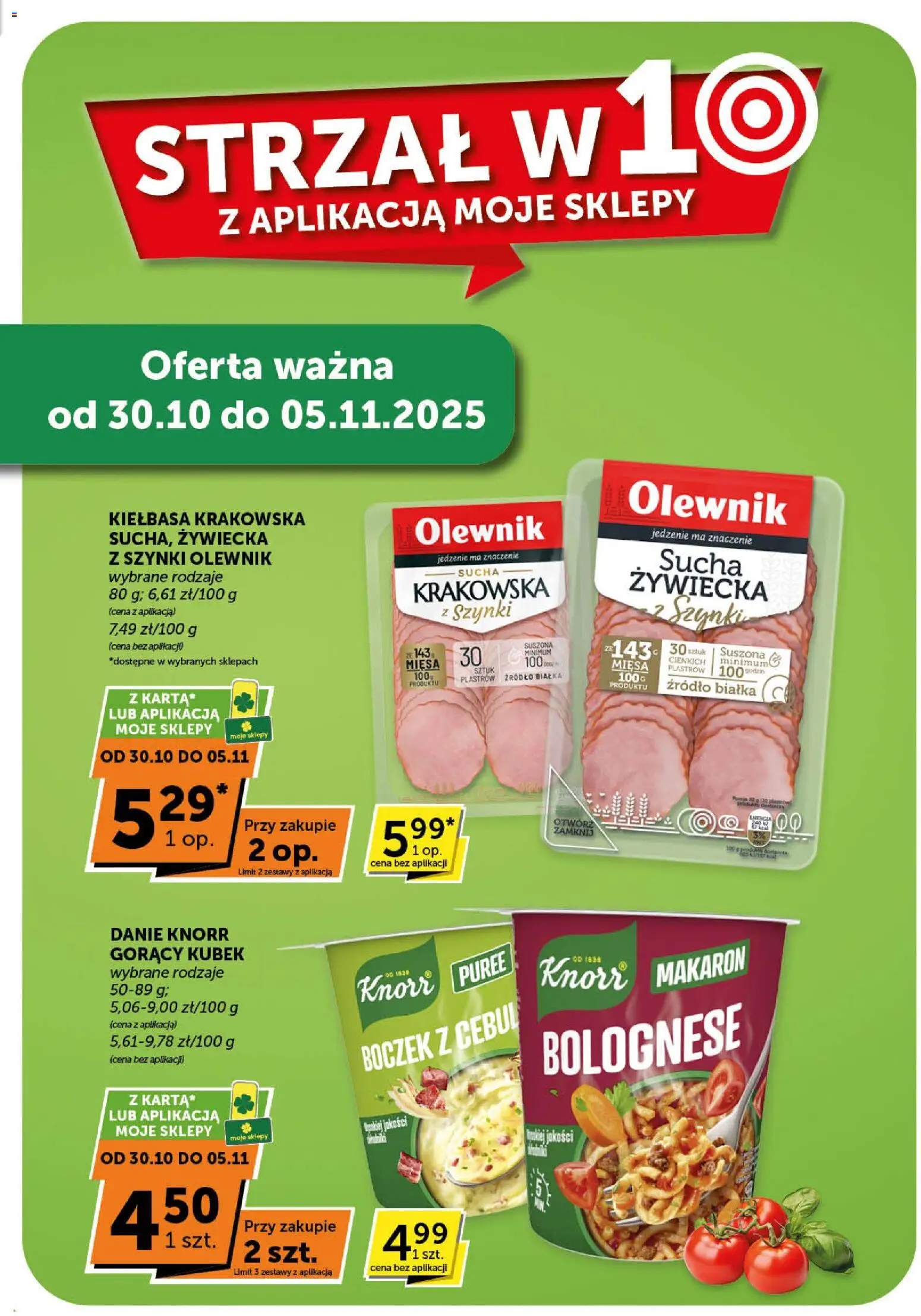 ABC Gazetka - Market od 30.10.2025 | Strona: 15 | Produkty: Kiełbasa, Kiełbasa krakowska, Boczek, Makaron