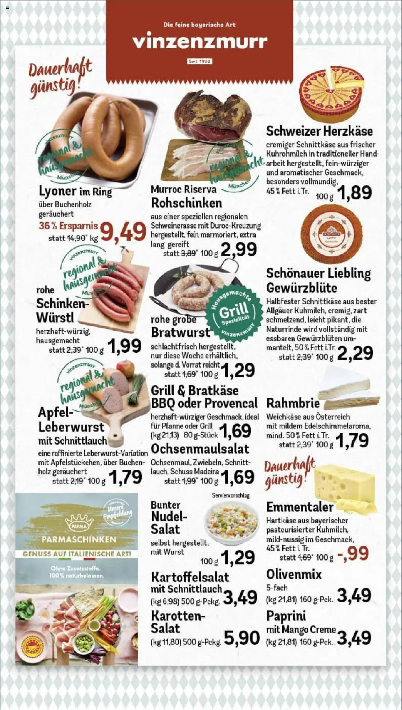 Rewe prospekt Oberau	 - gültig ab dem 06.07.2025 | Seite: 9 | Produkte: Grill, Creme, Wurst, Pasta