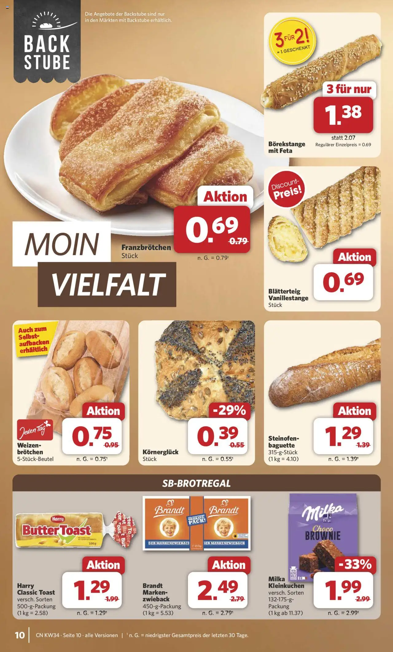 Combi Prospekt 	 - gültig ab dem 18.08.2025 | Seite: 11 | Produkte: Feta, Butter, Toast, Milka