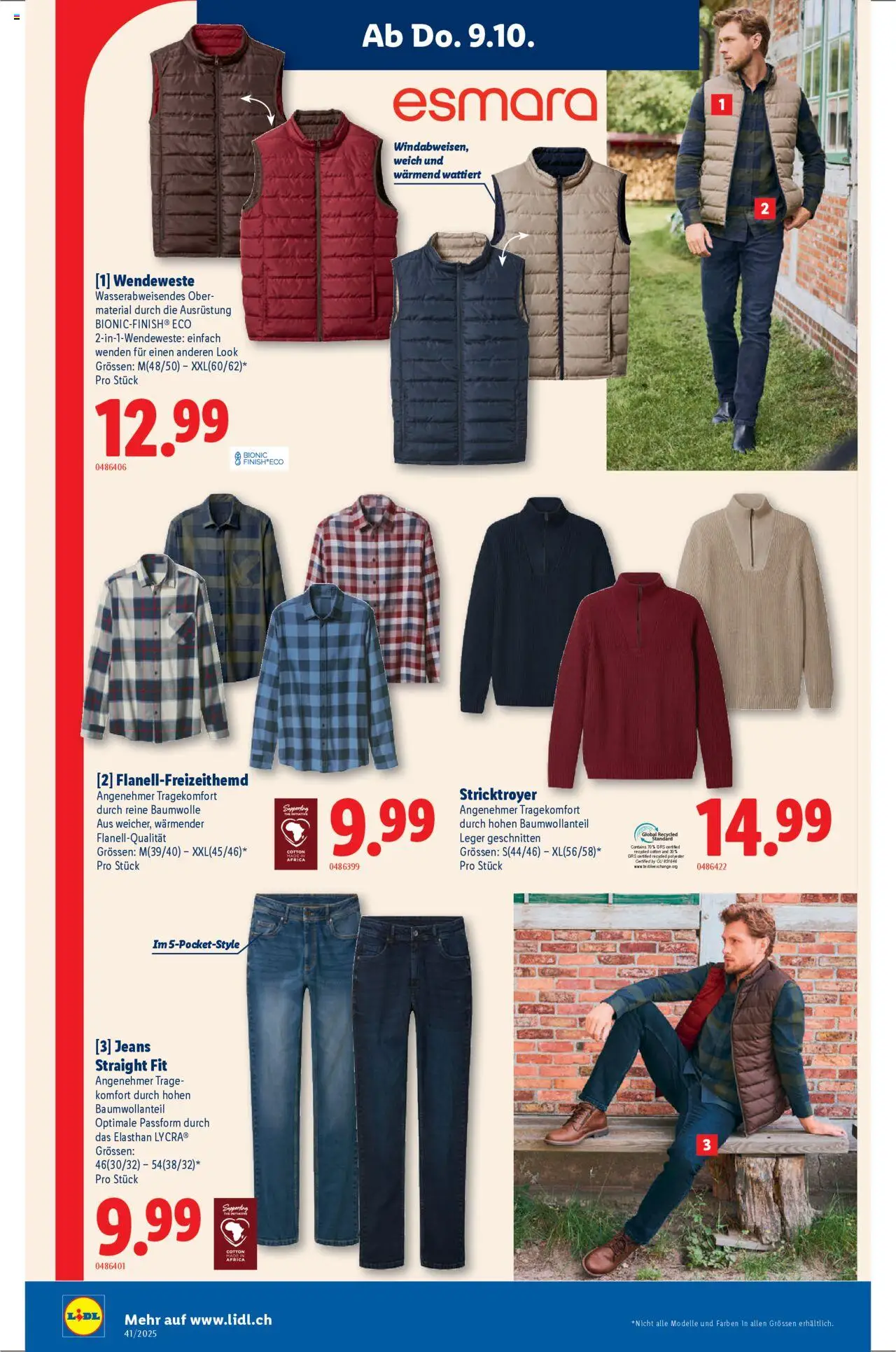 Lidl Aktionen – gültig ab 09.10.2025 | Seite: 20 | Produkte: Jeans