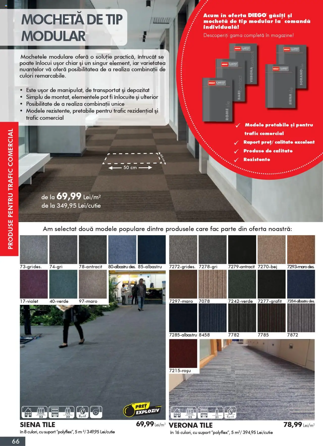 Noul catalog Diego – valabil de la 01.10.2025 | Pagină: 66 | Produse: Mochetă