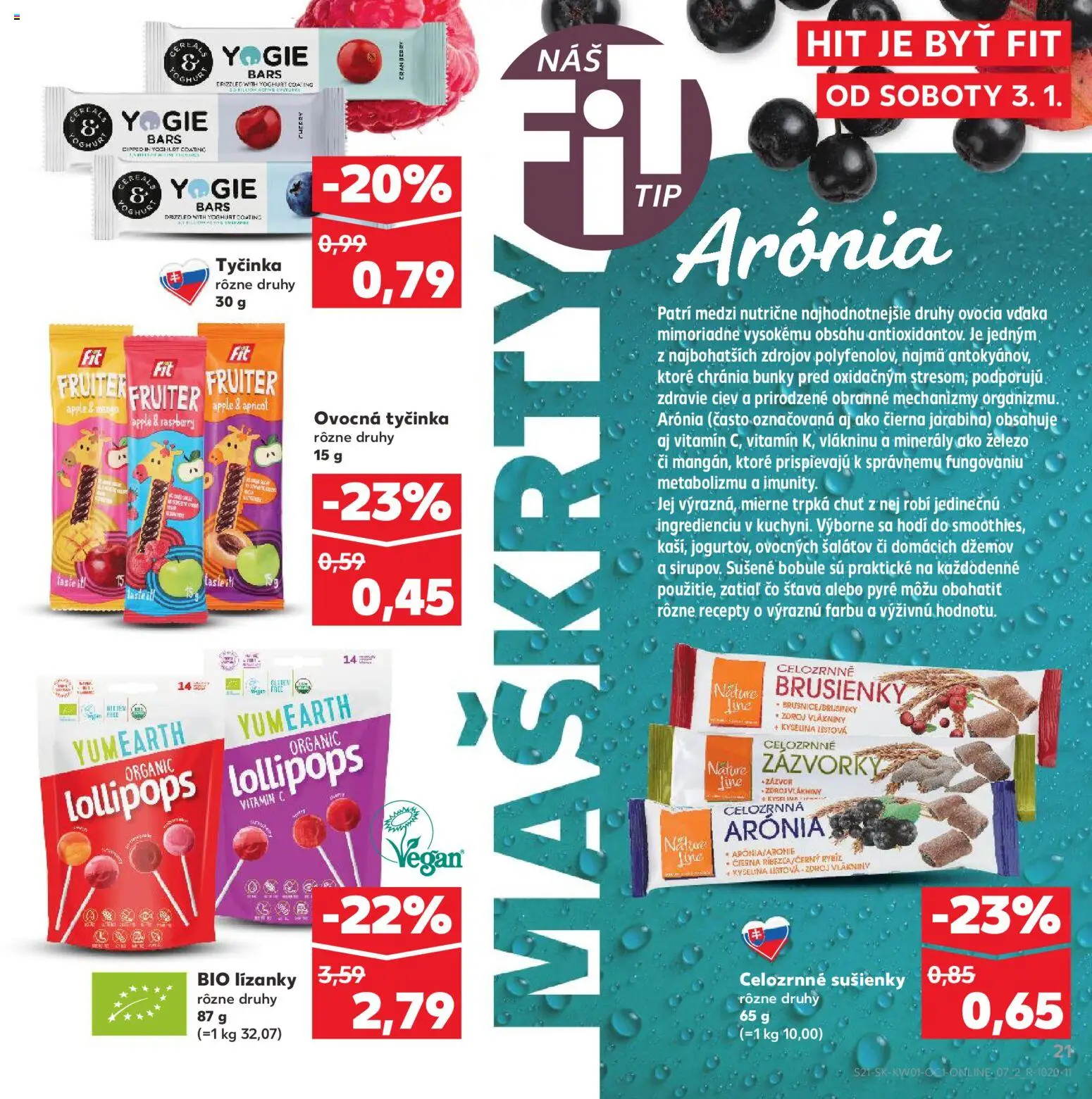 Kaufland SK akciós ujság - amely érvényes a következő dátumtól: 03.01.2026 | Oldal: 21 | Termékek: Ing, Mangó