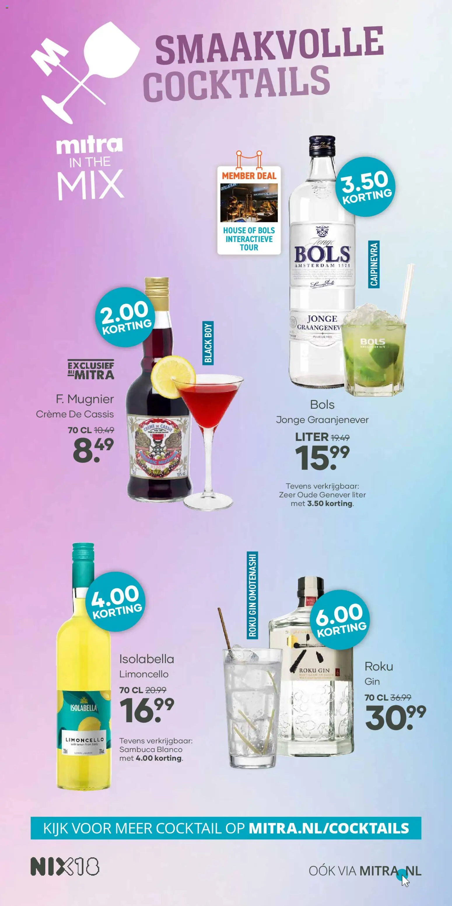 {H1} | Pagina: 6 | Producten: Gin, Cassis, Crème