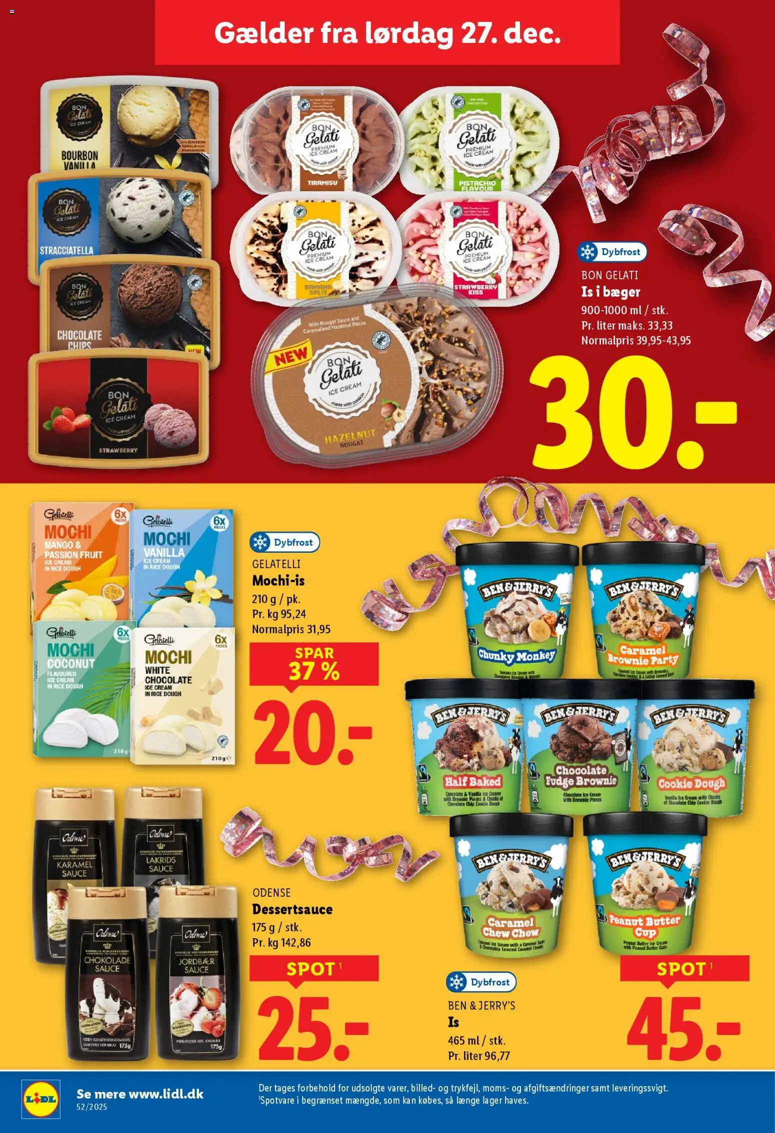 Lidl tilbudsavis – gyldig fra 27.12.2025 | Side: 15 | Produkter: Mango, Chips, Cookies, Nougat