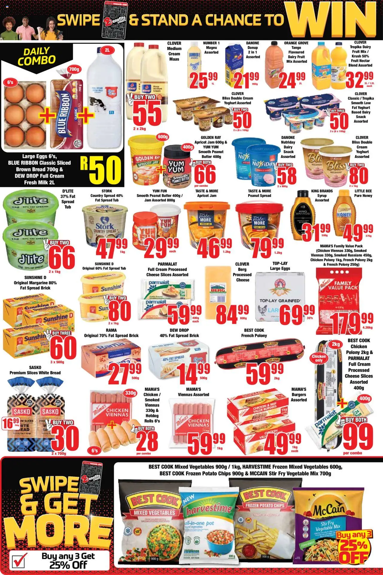 New Boxer catalogue – valid from 22.09.2025 | Page: 4 | Products: Bread, Margarine, Peanut butter, Syrup