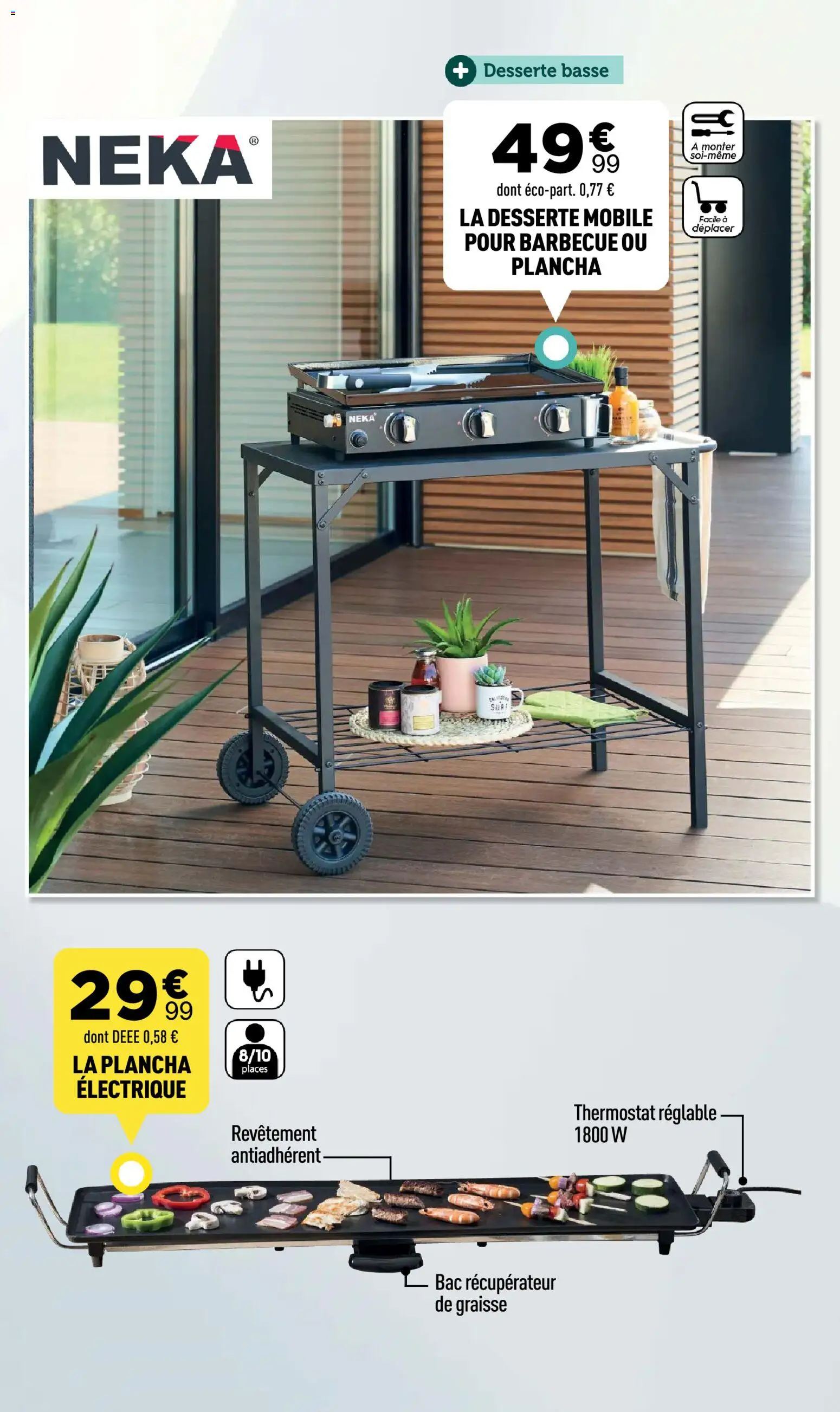 {H1} | Page: 8 | Produits: Plancha, Barbecue