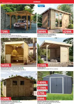 BAUMAX leták od 01.07.2025 | Strana: 16 | Produkty: Sauna, Zahrada, Zahradní domek, Altán