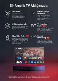 16.10.2025 tarihinden itibaren geçerli olan Arçelik kataloğu önizlemesi | Sayfa: 78