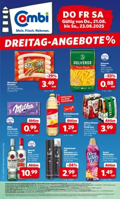 Combi Dreitag-Angebote gültig ab dem 21.08.2025