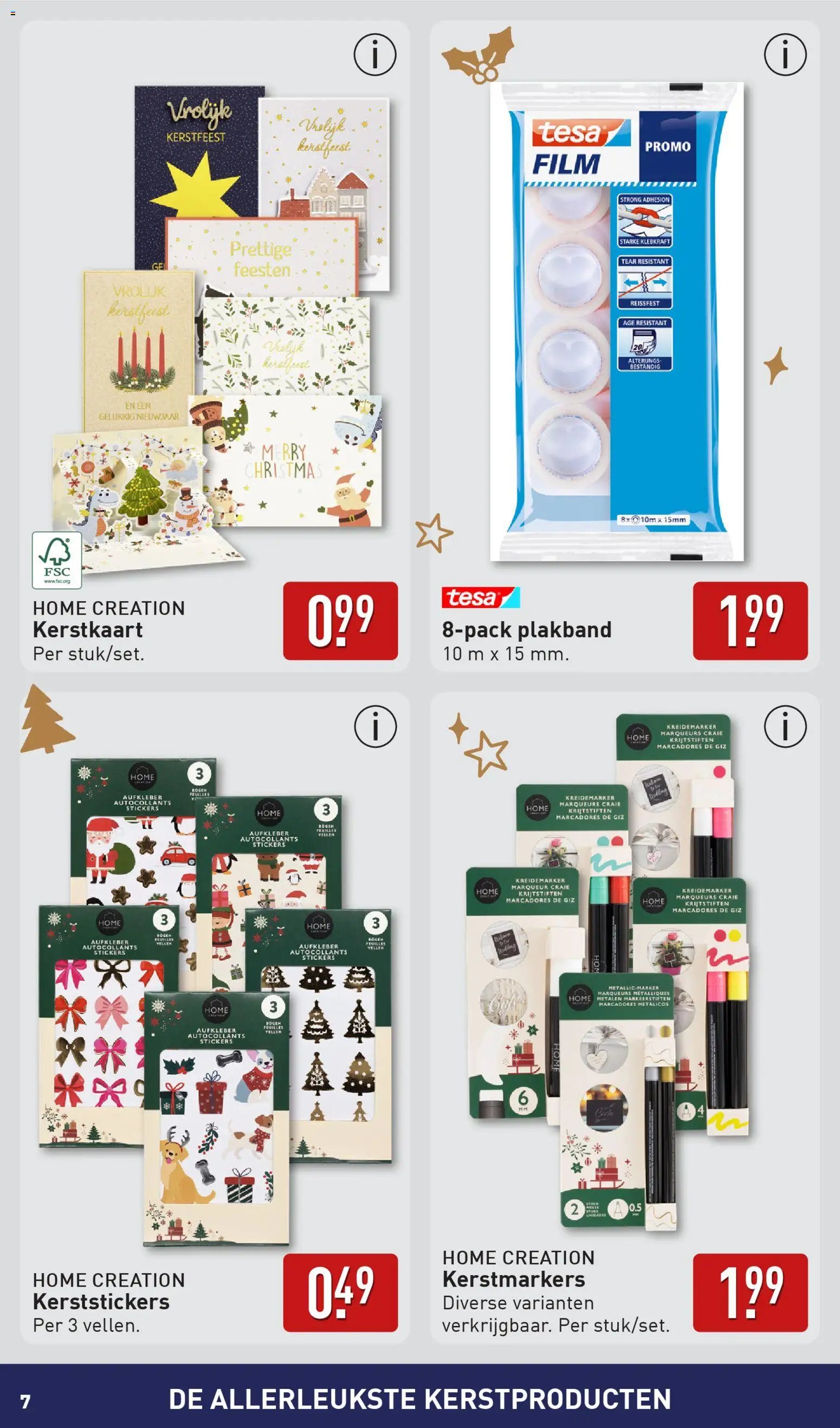 {H1} | Pagina: 7 | Producten: Markeerstiften, Stickers