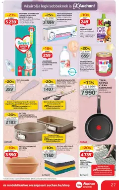 Auchan akciós ujság - amely érvényes a következő dátumtól: 31.07.2025 | Oldal: 27