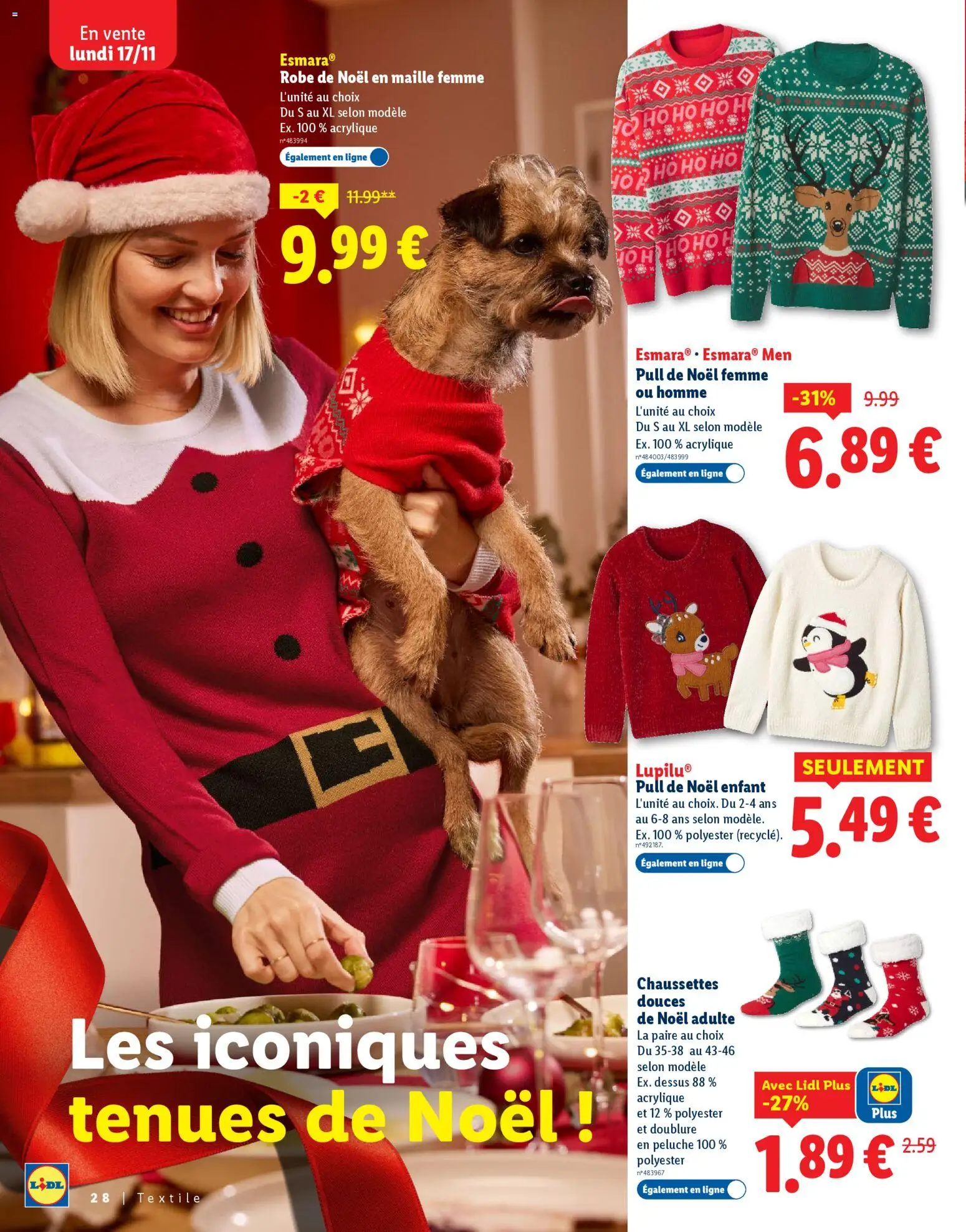 {H1} | Page: 28 | Produits: Robe, Peluche, Pull de noël femme, Pull
