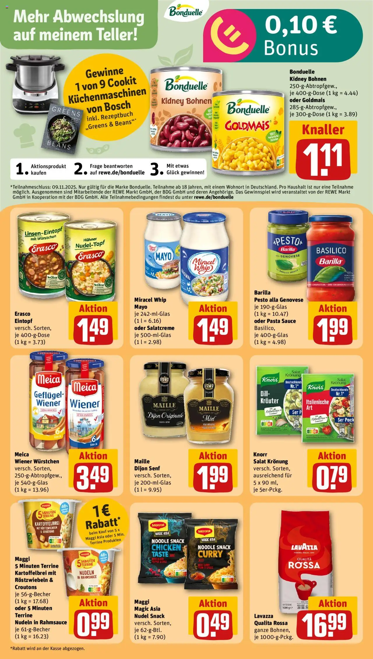 Rewe ihr Kaufpark Prospekt 	 – gültig ab 20.10.2025 | Seite: 22 | Produkte: Lavazza, Maggi, Pasta, Nudeln