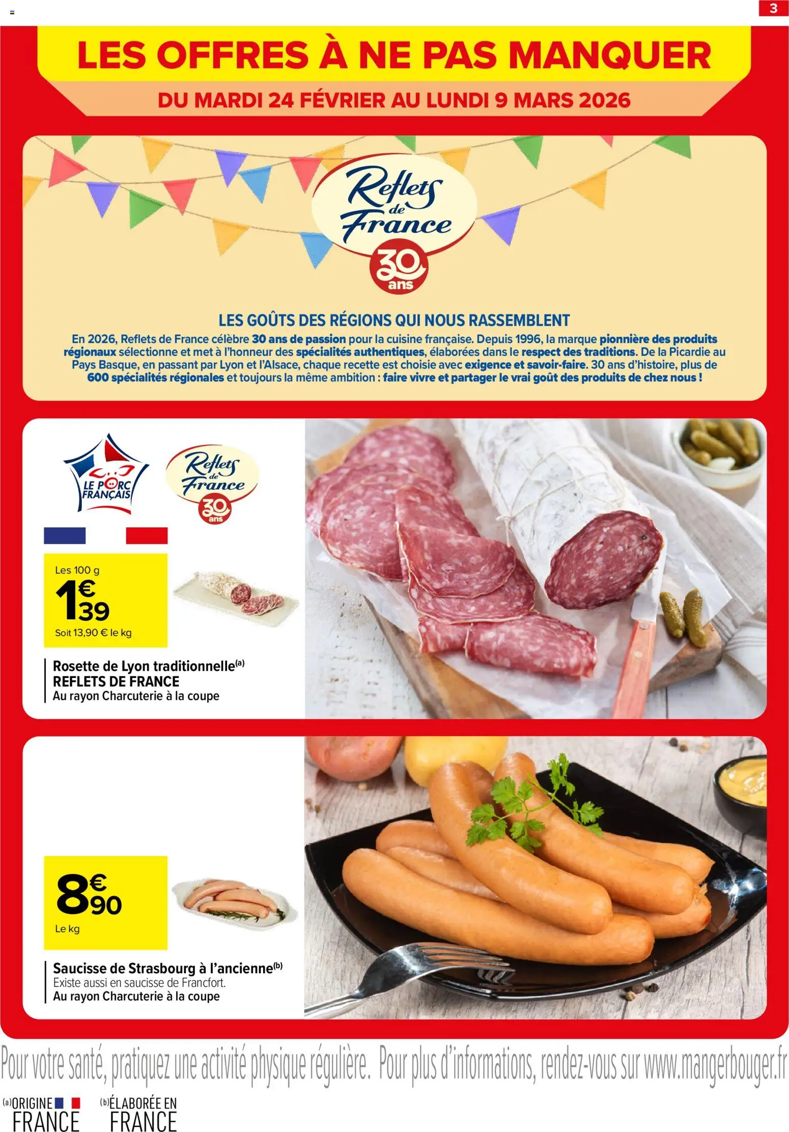 {H1} | Page: 3 | Produits: Saucisse, Saucisse de francfort, Porc