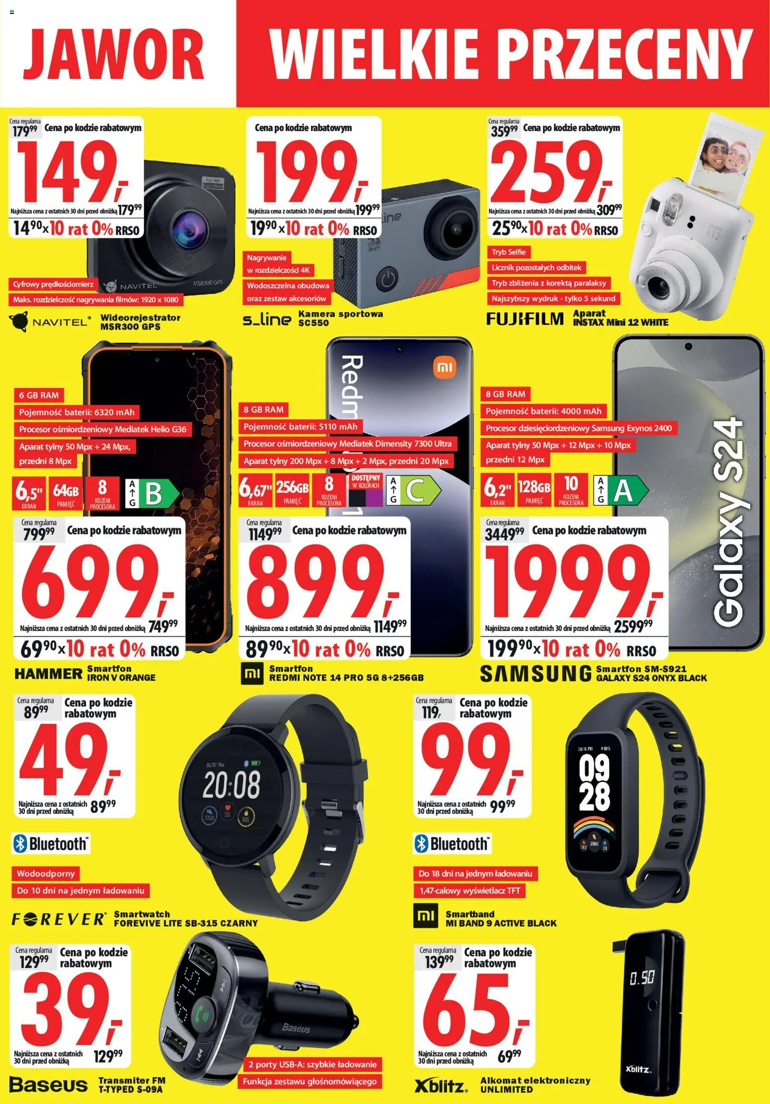 Mediaexpert Gazetka - Wielkie przeceny Jawor od 26.11.2025 | Strona: 4 | Produkty: Smartfon, Smartwatch, Smartband