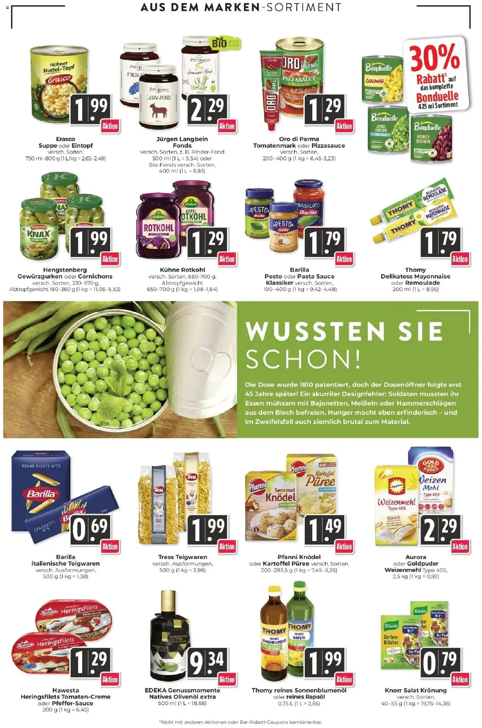 Angebote – gültig ab 23.03.2026 | Seite: 12 | Produkte: Sonnenblumenol, Weizenmehl, Knorr, Mayonnaise