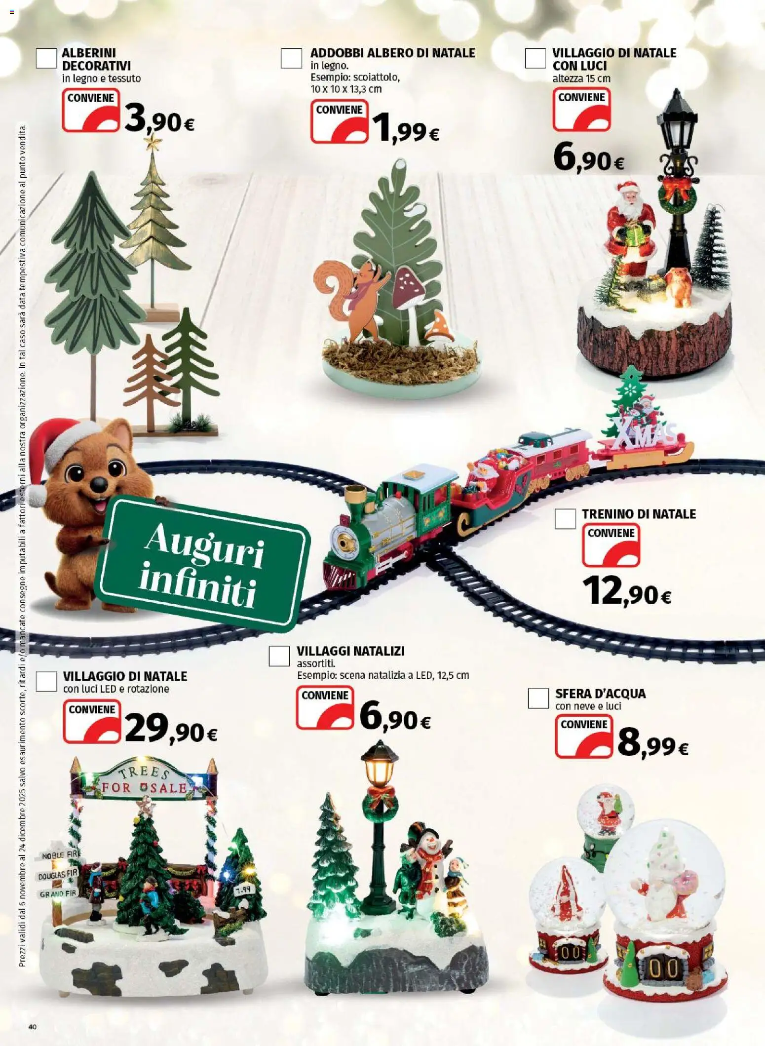 Volantino Ipercoop del 06.11.2025 | Pagina: 40 | Prodotti: Albero di natale, Data