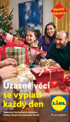 Náhled letáku Lidl leták - Veselé Vánoce od 20.10.2025
