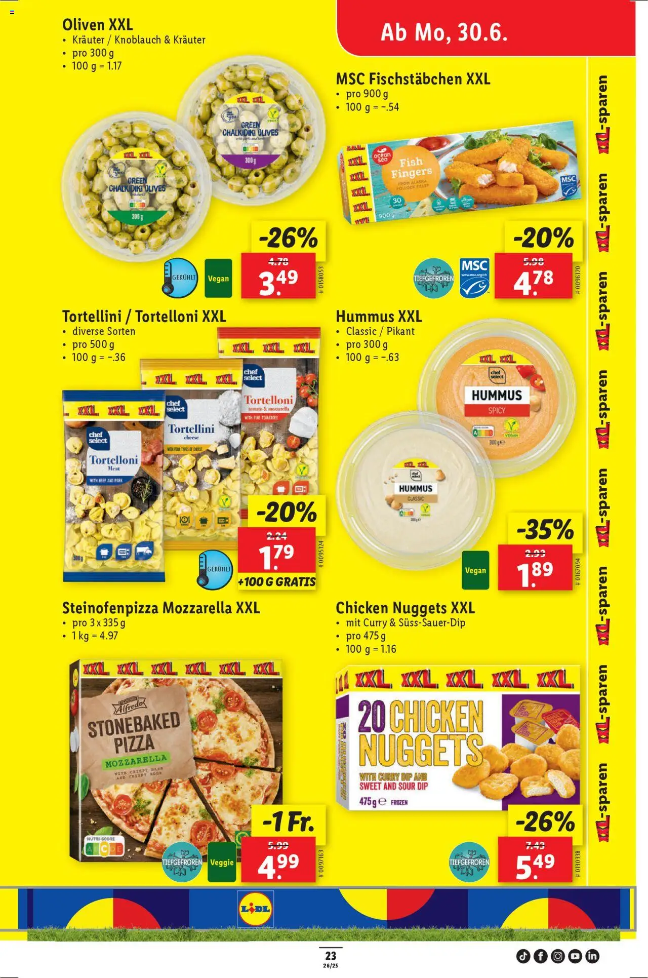 Lidl Aktionen ab 26.06.2025 | Seite: 29 | Produkte: Pizza, Knoblauch