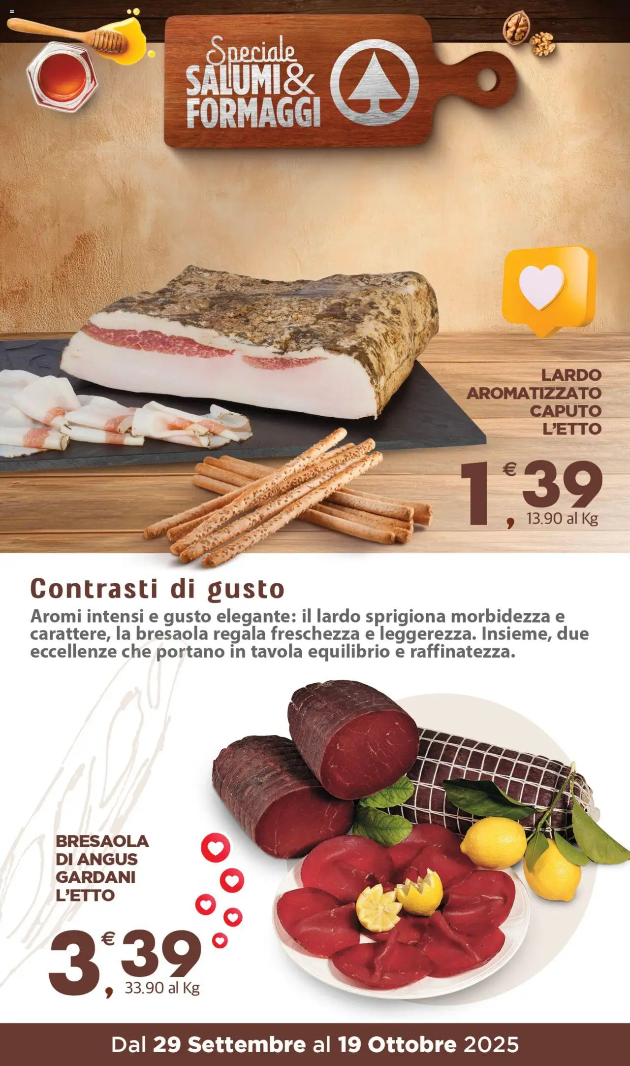 Volantino Eurospar del 29.09.2025 | Pagina: 15 | Prodotti: Bresaola