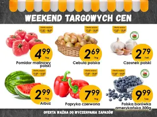 Pogląd oferty "Piotruś Pan promocje - Weekend targowych cen" - ważna od 17.07.2025