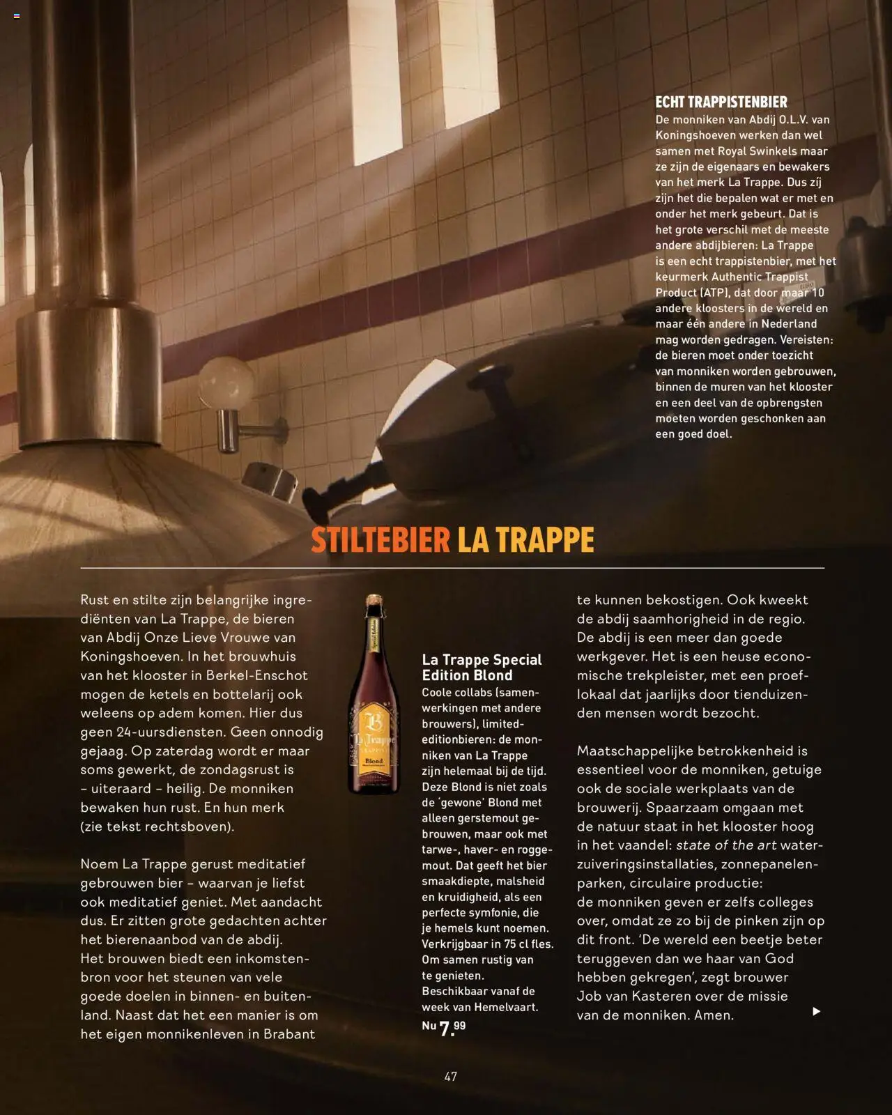  | Pagina: 47 | Producten: Bier, Olasz felvágott, La, Ketels