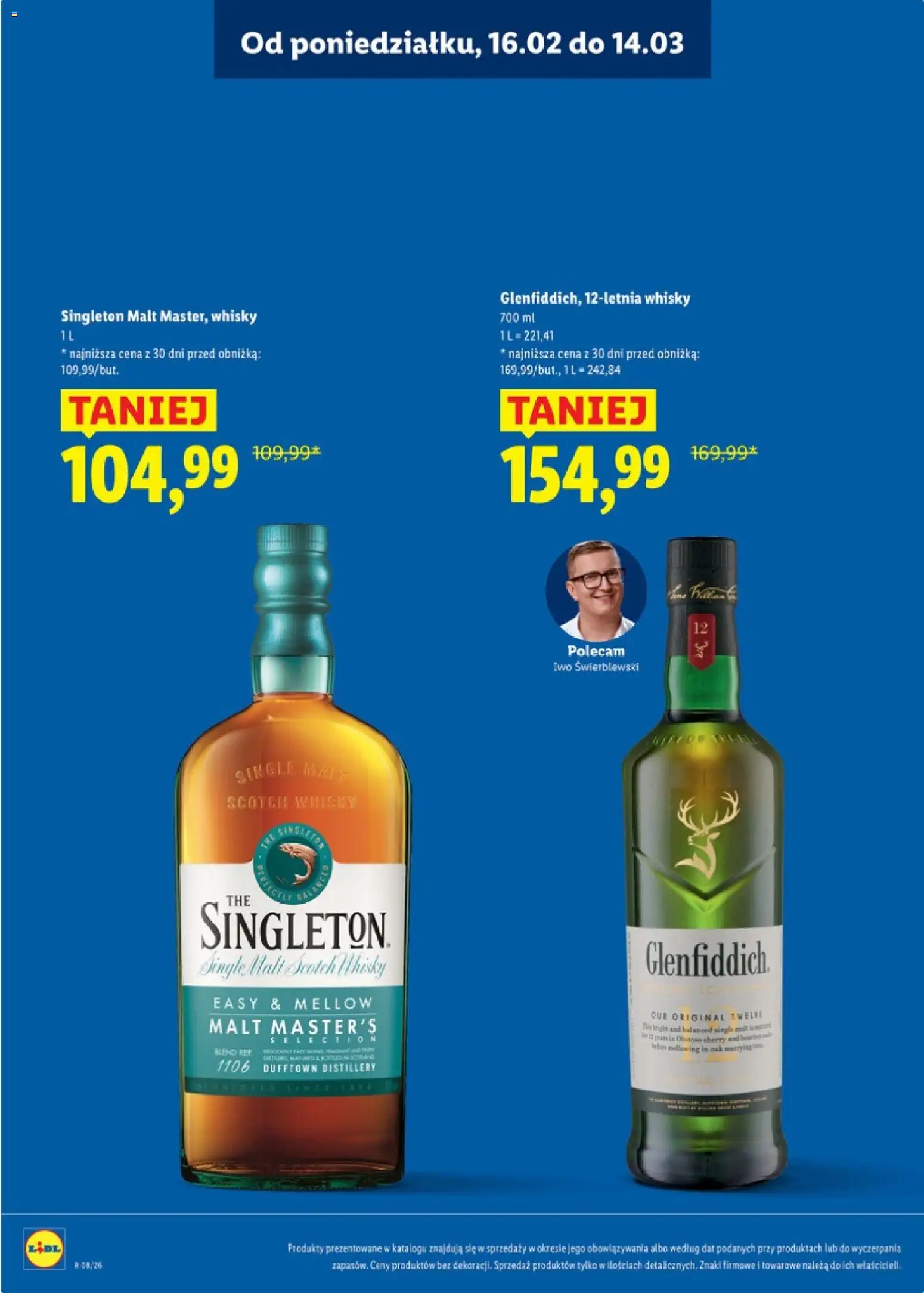 Lidl Polsko katalog - Alkoholi mocnych od 16.02.2026 | Strana: 12 | Produkty: Bourbon, Whisky, Sherry