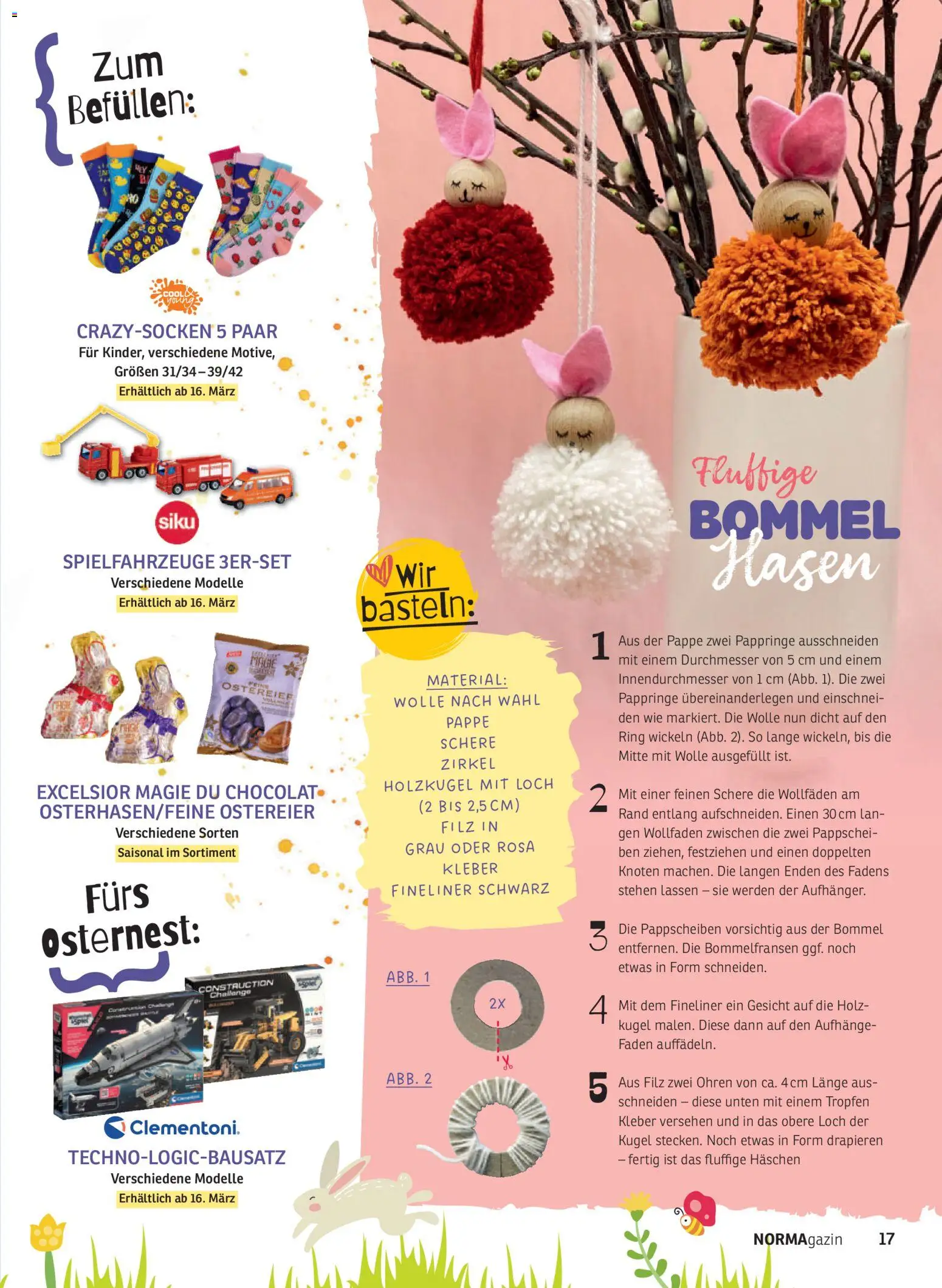 Norma NORMAgazin März/April 2026 – gültig ab 01.03.2026 | Seite: 17 | Produkte: Spiel