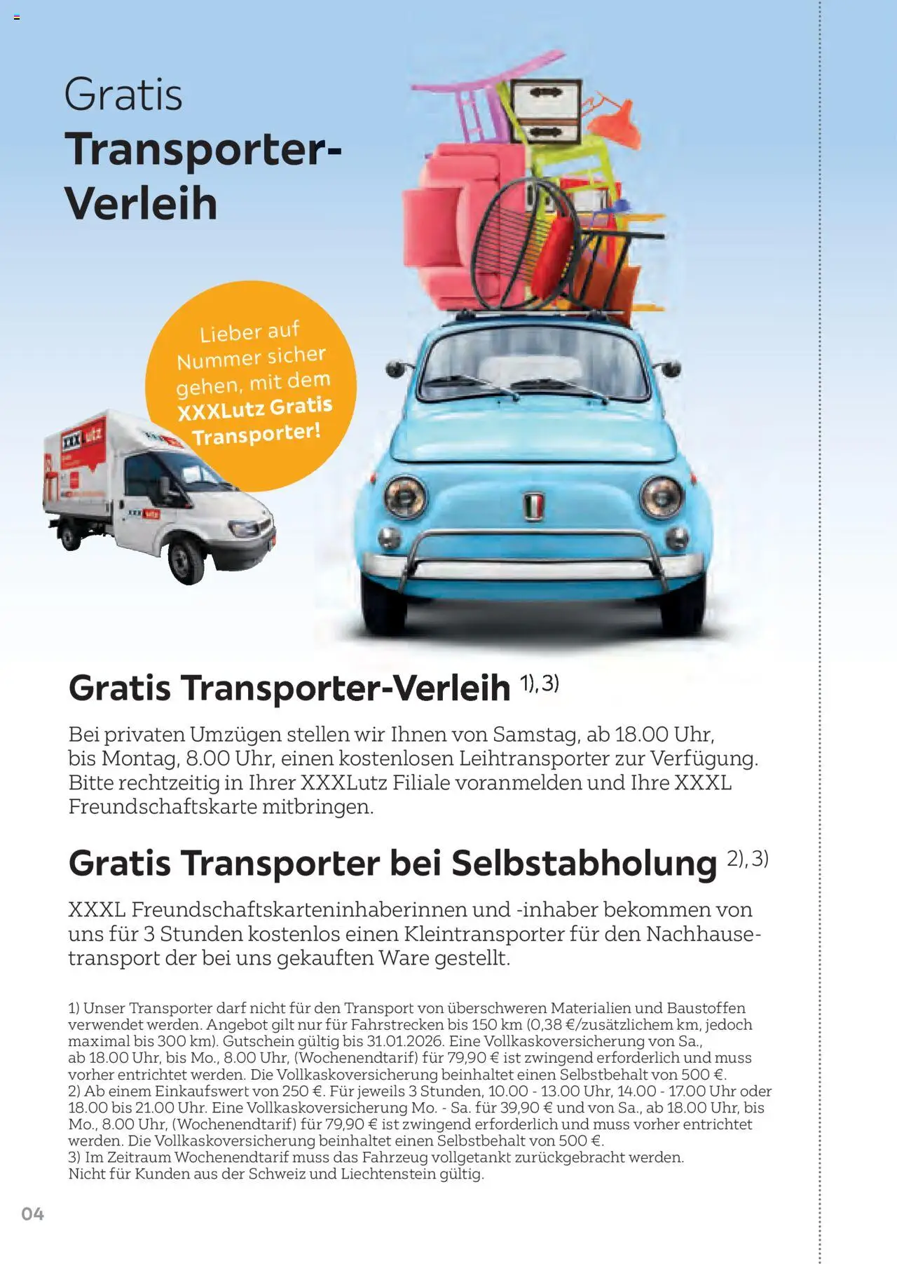 XXXL Lutz Freundschaftskartenjournal - gültig ab dem 01.08.2025 | Seite: 4 | Produkte: Uhr