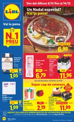Vista previa Lidl folleto válido desde el 08.12.2025