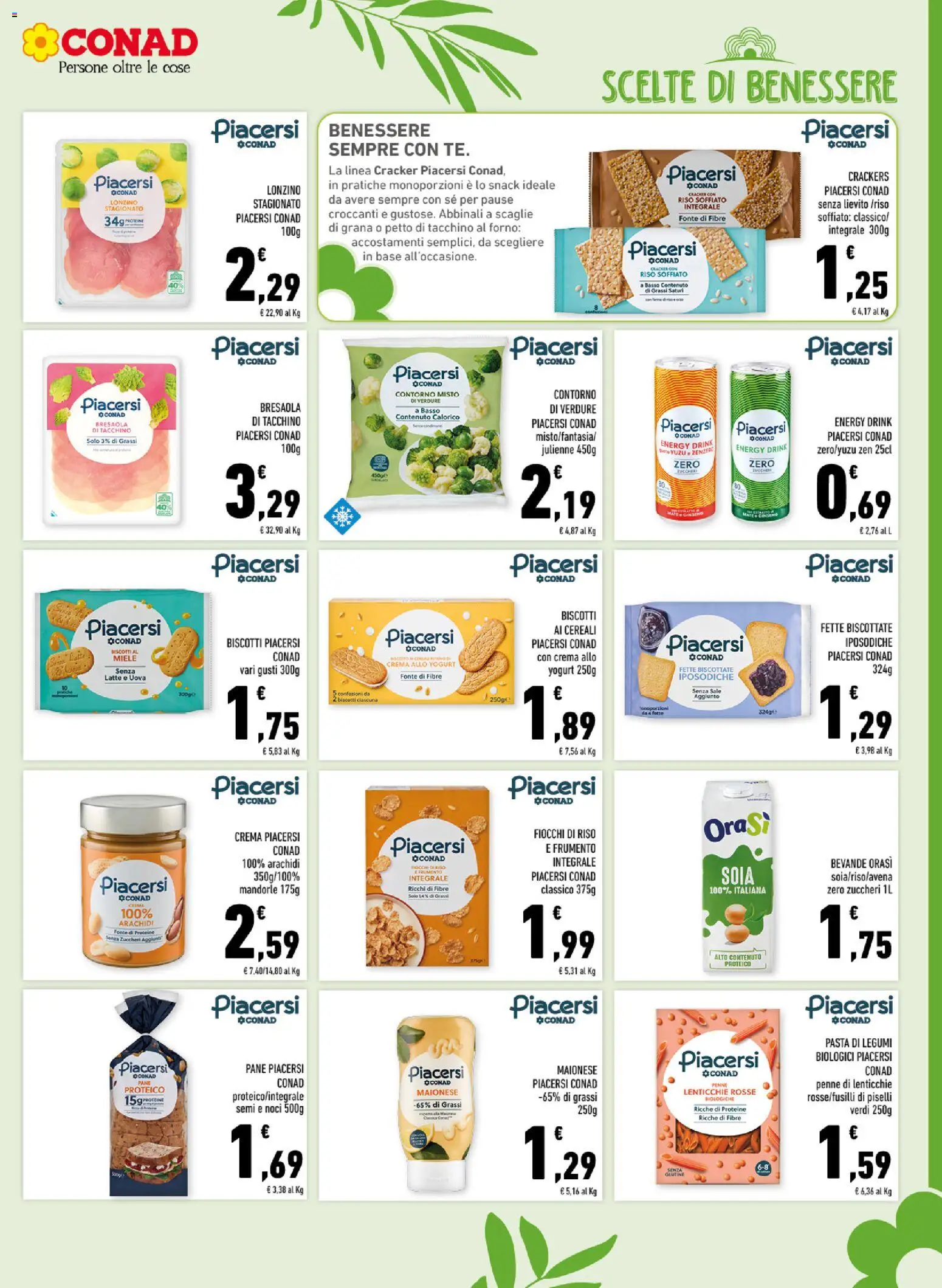 Volantino Conad del 22.04.2026 | Pagina: 11 | Prodotti: Yogurt, Biscotti, Maionese, Penne
