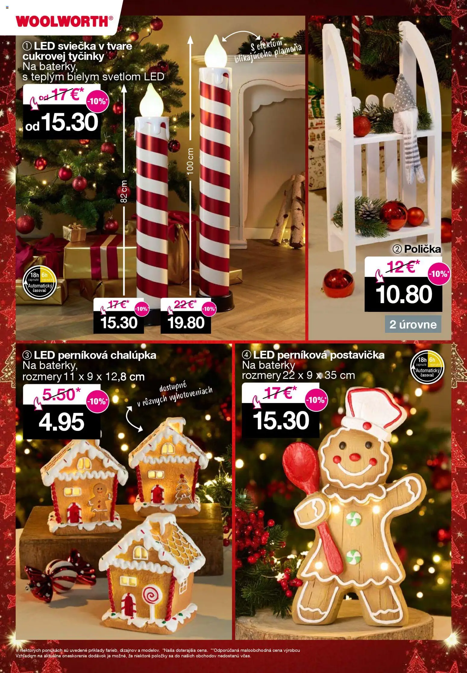 Nové Woolworth akcie – leták je platný od 14.11.2025 | Strana: 16 | Produkty: Baterky, Led