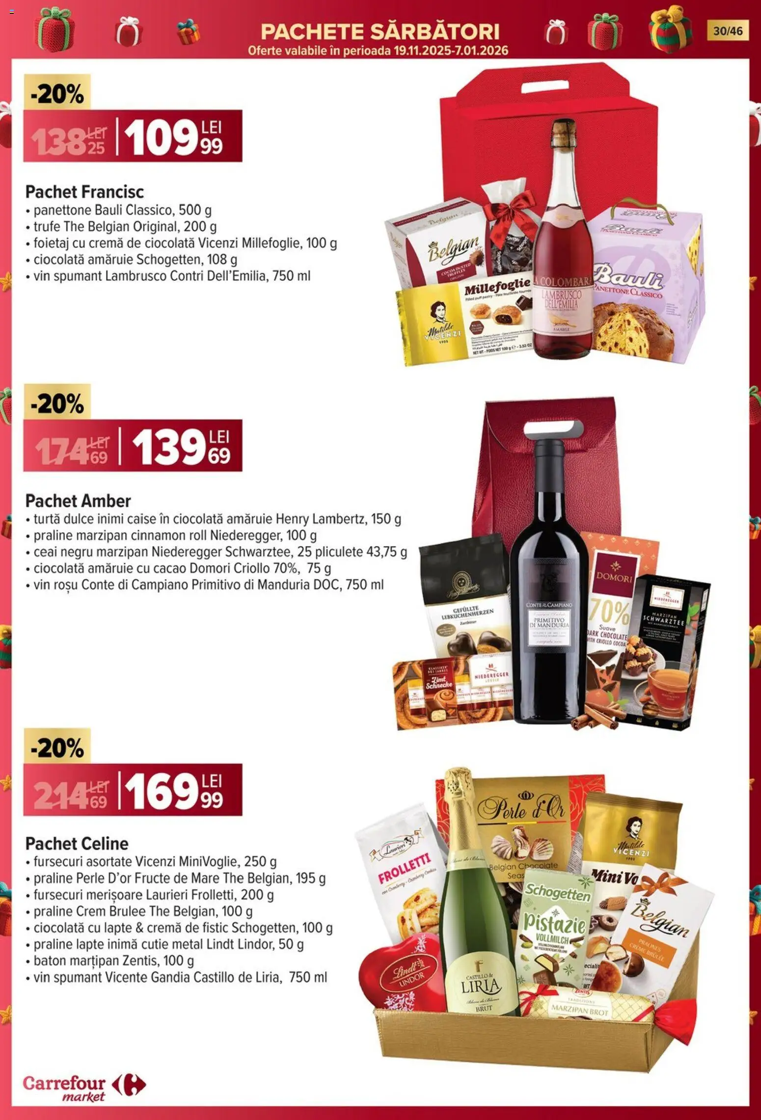Noul catalog Carrefour – valabil de la 19.11.2025 | Pagină: 30 | Produse: Akrilik boya, Ciocolată, Vin, Turtă dulce