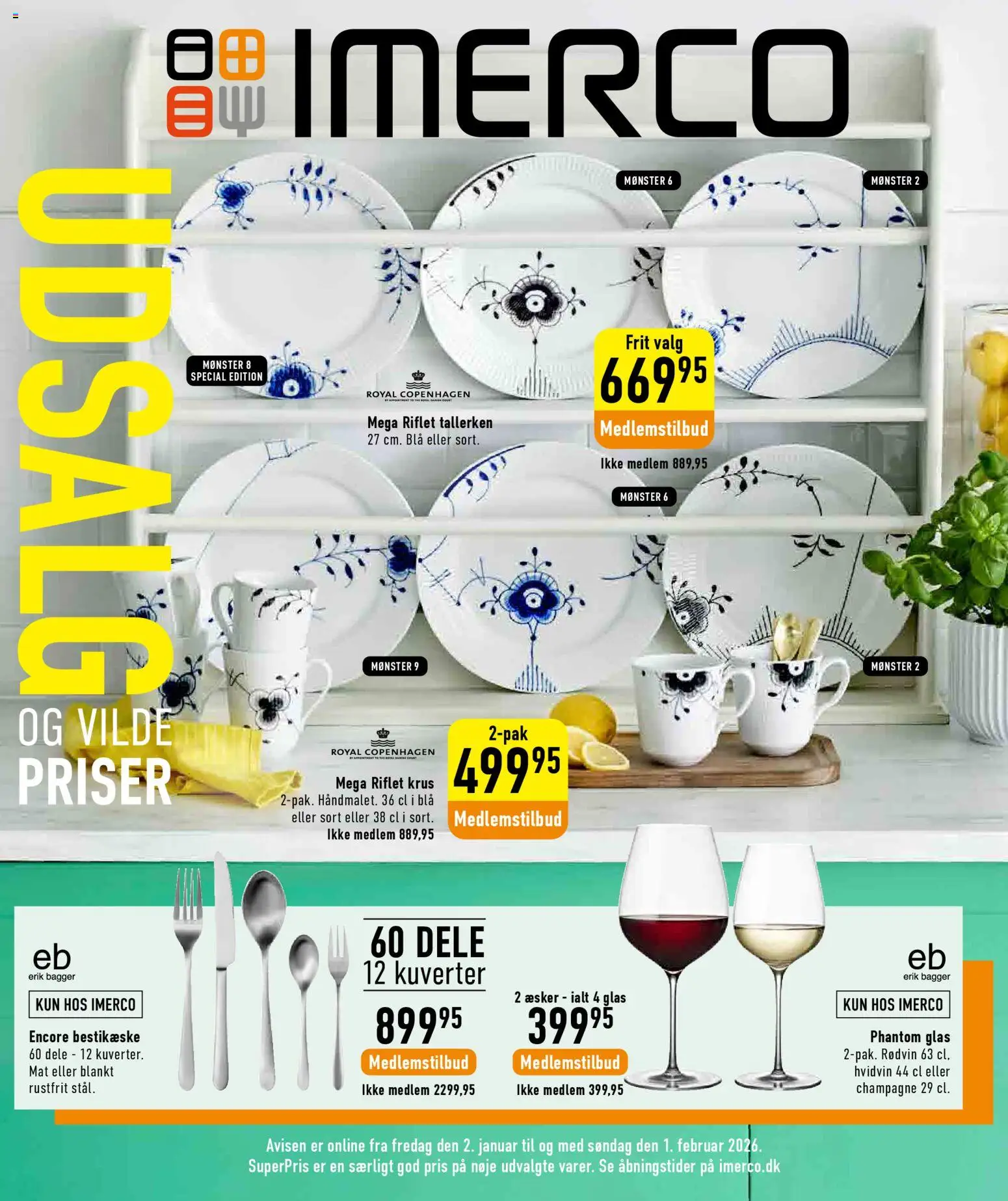 Imerco tilbudsavis – gyldig fra 02.01.2026 | Side: 1